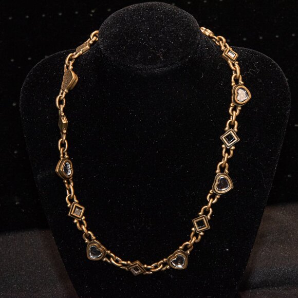 Vintage Guess Copper link 16" Necklace - Picture 1 of 2